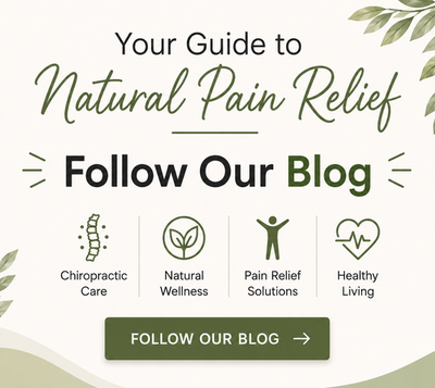 Natural Pain Relief Image and link to blog